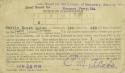 1918 - Army Classification Card