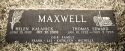 Thomas & Helen Maxwell Headstone