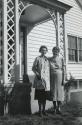 Alberta Miller on right with unknown woman