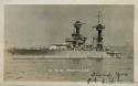 USS Maryland - WW1 - American Recreation Association postcard