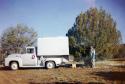 M Emmet and Alice Quinn Camper - Near Flagstaff AZ - 1960