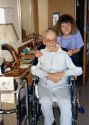 M Emmet Quinn with friend, Phyllis Pegar M Emmet Quinn with friend, Phyllis Pegar